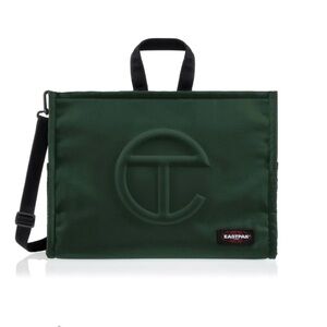 Medium olive Telfar x Eastpak backpack